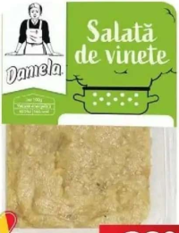 DANIELA Salată de vinete cu sos de maioneză / cu ceapă 250 g