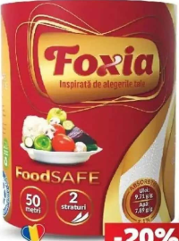 FOXIA Prosop de hârtie 2 straturi 50 m