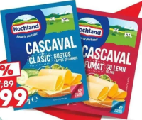 Hochland Cașcaval clasic / afumat / light 45% / 18% grăsime 250g