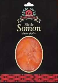 GASTRONATURA File de somon afumat și feliat 100 g