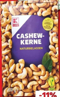 K-CLASSIC Caju natur 200 g