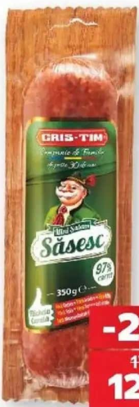 CRIS-TIM Salam săsesc mini 350 g
