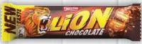 Lion Baton cu interior de caramel și napolitană, cu ciocolată cu lapte 42g