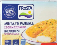 Frosta Cod pane cu usturoi, 240g