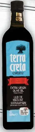 TERRA CRETA ULEI DE MĂSLINE, EXTRAVIRGIN, 1L