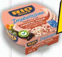 Rio Mare Salată de ton cu amestec de legume Texan 160g