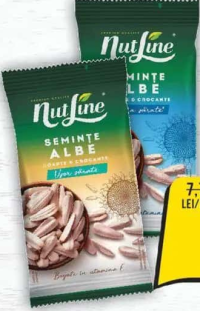 Nutline Semințe Albe, Ușor Sărate/Extra Sărate, 100g