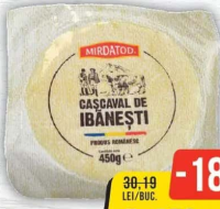 MIRDATOD CAȘCAVAL DE IBĂNEȘTI, 450G