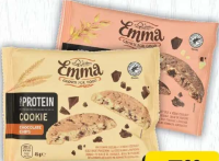 EMMA Fursecuri proteic cu bucăți de ciocolată/ciocolată albă și neagră 45g