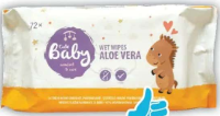 Cute Baby Șervețele umede pentru bebeluși 72 buc.