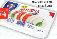 HOCHLAND MOZZARELLA FRESH, FELIATĂ, 300G
