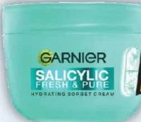 Garnier Cremă sorbet salicylic / vitamin c / hyaluron, 85ml