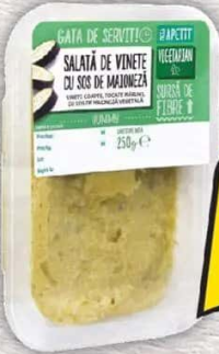 Mega Apetit Salată de vinete cu sos de maioneză, 250g