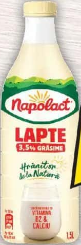 Napolact Lapte 3.5% grăsime 1.5L