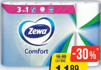 Zewa Comfort Prosop bucătărie, 4 role, 2 str.