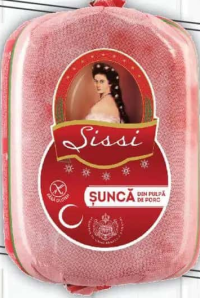 SISSI Șuncă din pulpă de porc, 650g