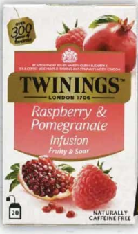 Twinings Ceai cu Zmeură și Rodie, 40g