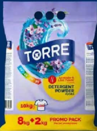 Torre Detergent pudră lavandă și liliac 8 + 2 kg
