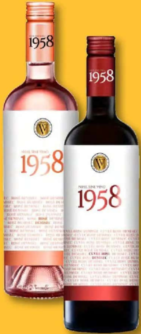 SARICA 1958 Ministicle vin alb / rose / roșu 0,375 L