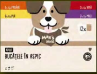 Max's World Hrană umedă pentru câini în jeleu 12 x 100 g