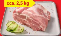 Ceafă de porc, fără os per 100 g