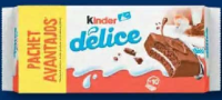 KINDER DELICE Prăjituri cu ciocolată 10 x 39 g