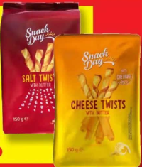 Snack Day Sărățele cu unt brânză / sare 150 g