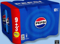 Pepsi Cola Pachet Aniversar (9+3) x 0,33 L