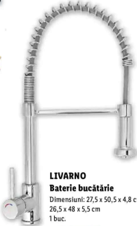 LIVARNO Baterie bucătărie 1 buc.