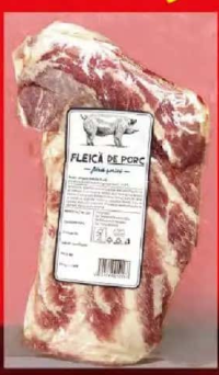 Fleică de porc, fără șorici 100g