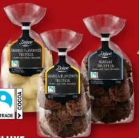 DELUXE Trufe de ciocolată 200 g