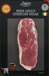 Deluxe Striploin Black Angus 250 g