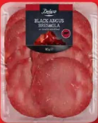 DELUXE Bresaola din vită Black Angus 80 g