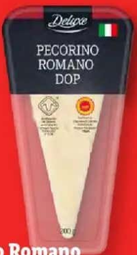 DELUXE Pecorino Romano Brânză de oaie D.O.P. maturată 5 luni 200 g