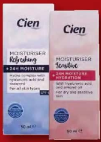 CIEN Cremă de față hidratantă diverse sortimente 50 ml