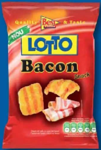 LOTTO Snack cu gust de bacon 30 g