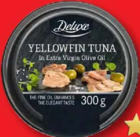 Deluxe File de ton galben în ulei de măsline 300 g