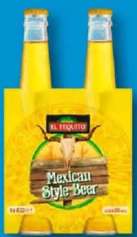 EL TEQUITO Bere cu aromă de Tequila alc. 5,9% vol. 4 x 330 ml