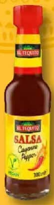 EL TEQUITO Salsa cu ardei Cayenne 100 ml