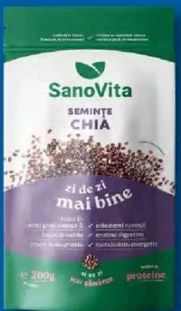SANO VITA Semințe de chia 200 g