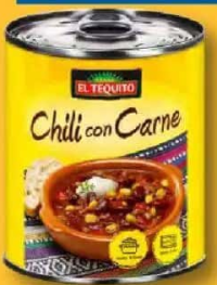 EL TEQUITO Chili con Carne 800 g