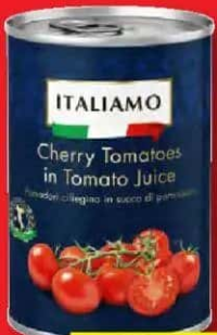 ITALIAMO Roșii cherry în suc de roșii 425 ml