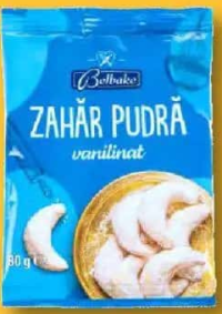 BELBAKE Zahăr pudră vanilinat 80 g