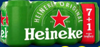 Heineken Bere blondă (7+1) x 0,33 L