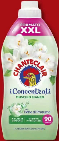 CHANTECLAIR Balsam de rufe mosc alb 90 de spălări 1,8 L