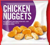 Nuggets din carne de pui 1 kg