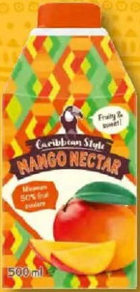 Caribbean Style Nectar de mango 500 ml