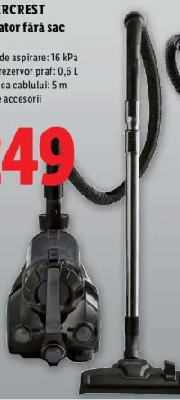 SILVERCREST Aspirator fără sac 1 buc.