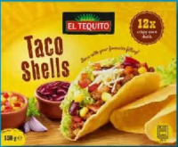 EL TEQUITO Lipii crispy de taco 158 g