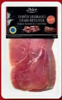 Deluxe Jamón Serrano Gran Reserva maturat 15 luni 150 g